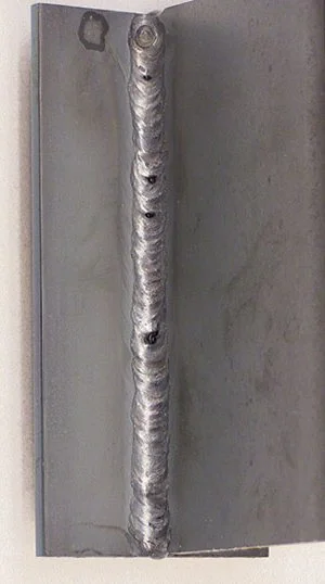 porosity in TIG weld