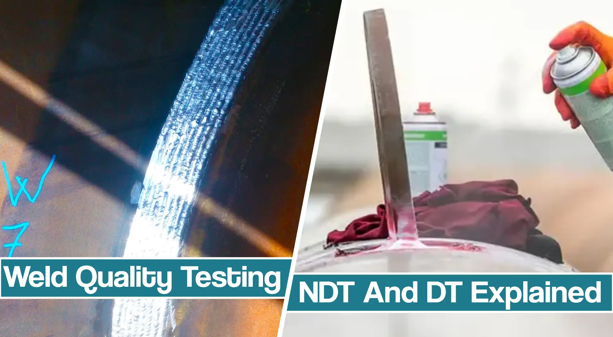 Weld quality testing Methods and Characteristics of High-quality weld