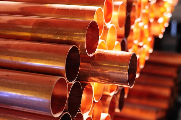 industrial copper pipes