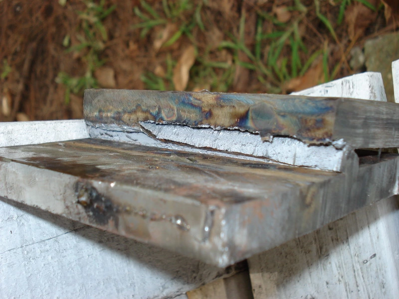 fillet break weld test