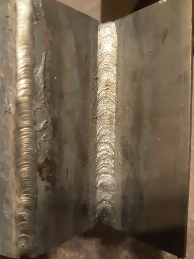 Good oxyfuel weld