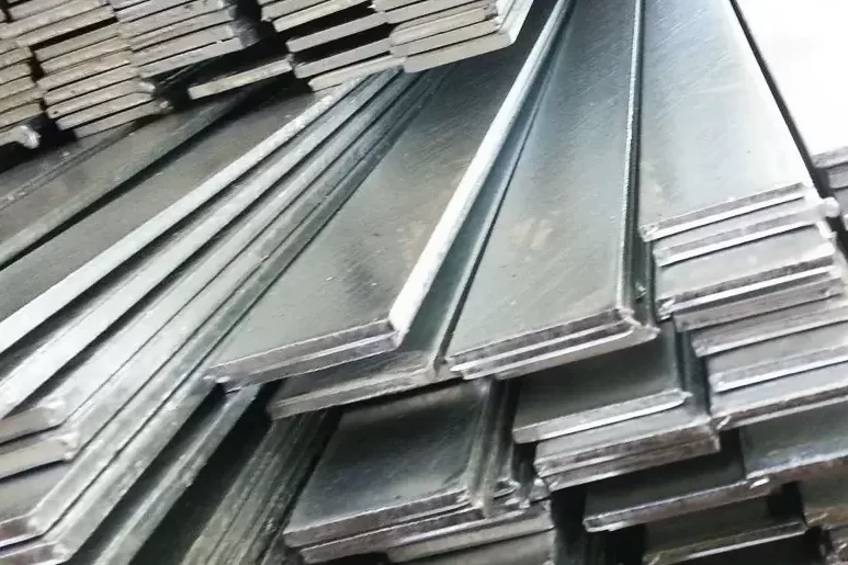 image of flat bar high carbon steel