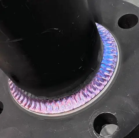 image of TIG welds