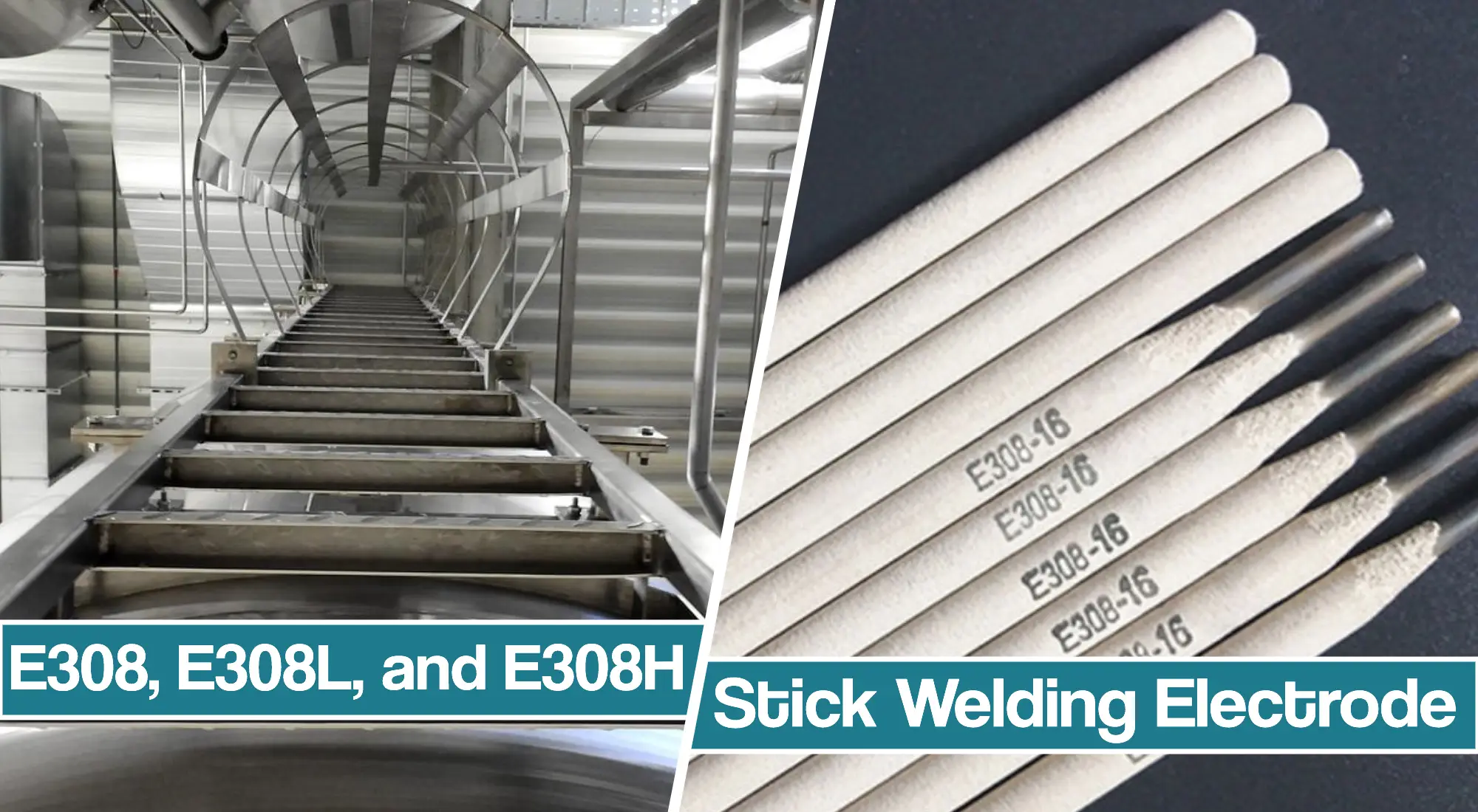 E308, E308L, and E308H Stainless Steel Stick Welding Electrode