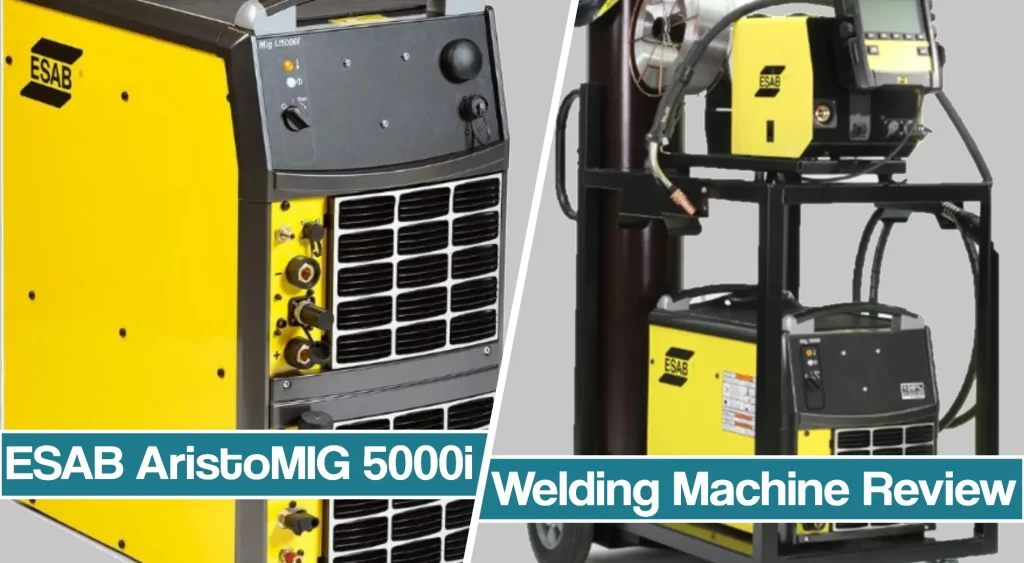 Featured image for the ESAB AristoMIG 5000i Review article