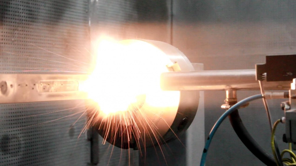 Image of a detonation spraying welding methods