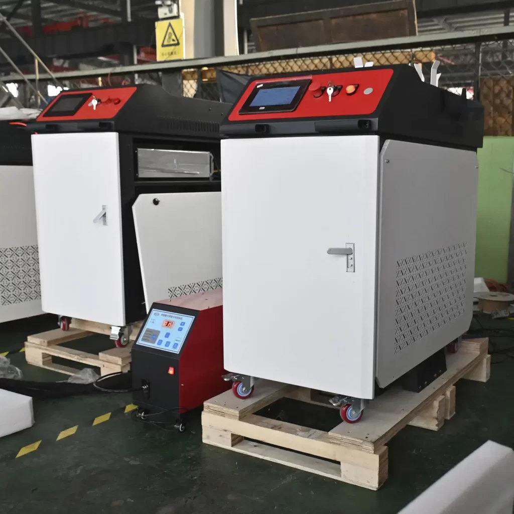 image of a fiber laser welding machine