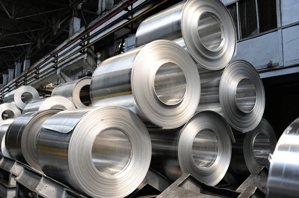 Image of a rolled aluminum alloys.