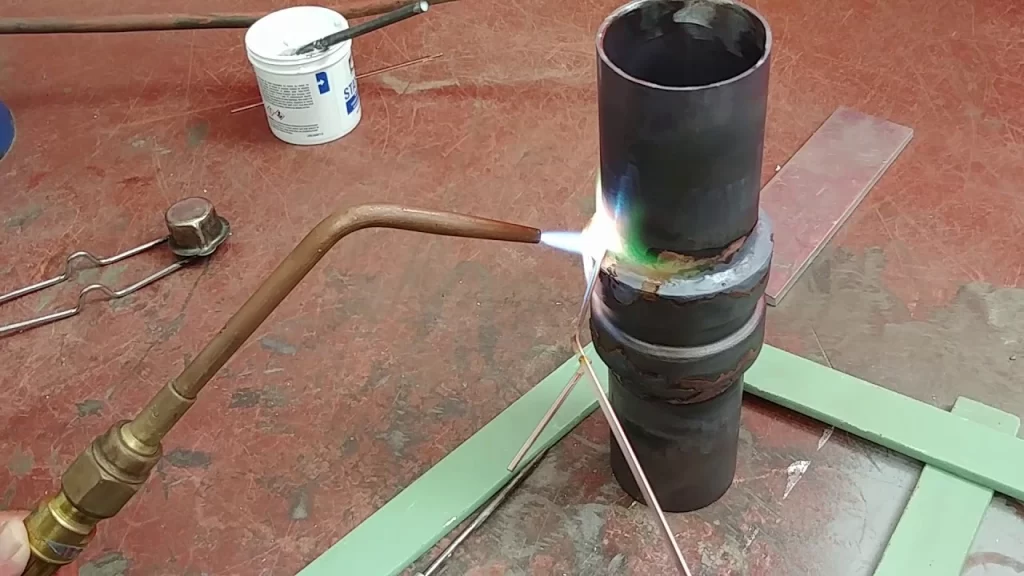 Image of a silver brazing applications.