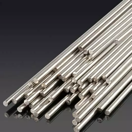 Image of silver brazing rods that act as added material.
