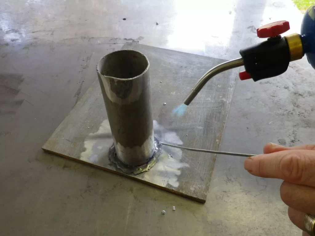 Image of a soldering heat source - torch