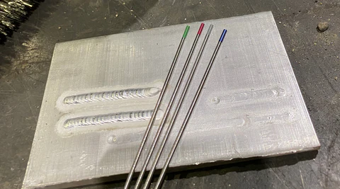 different types of tungsten for TIG welding