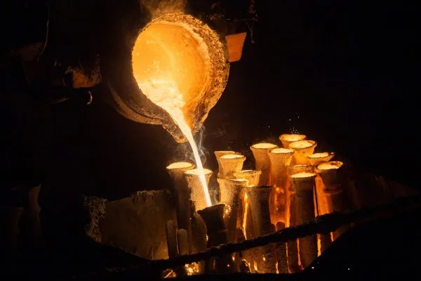 Image of an expandable mold casting