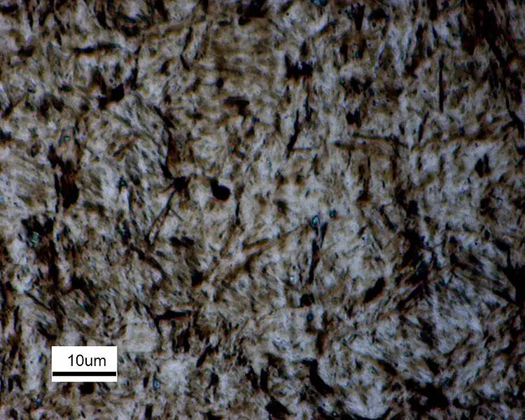 image of martensite crystalline structure