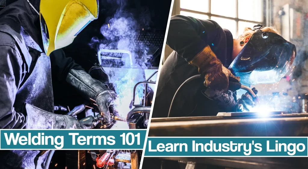 Featured image for the welding terminology article
