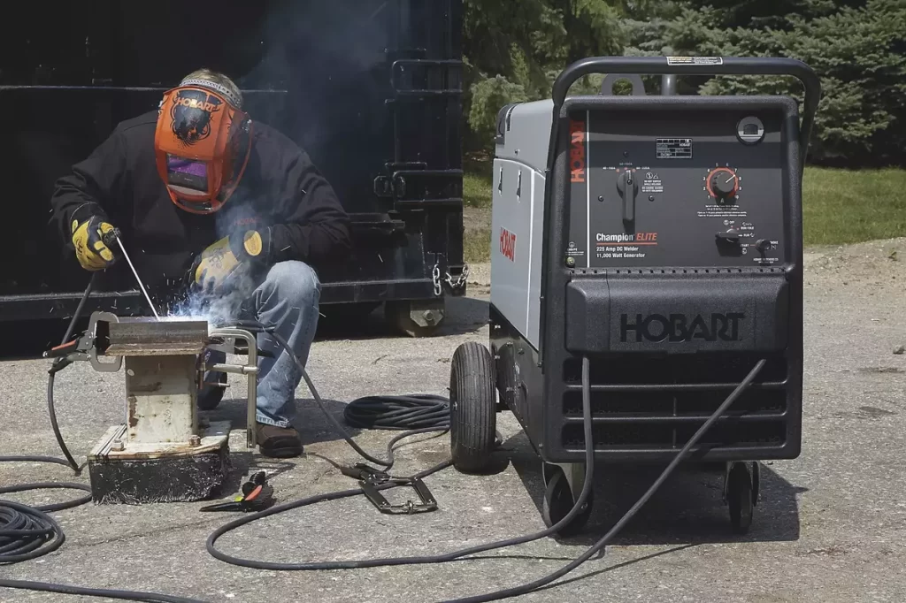 Hobart engine driven welder