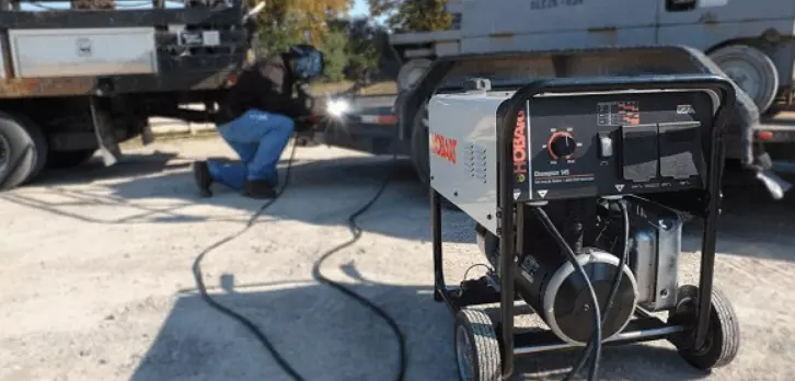 Hobart small engine driven welder