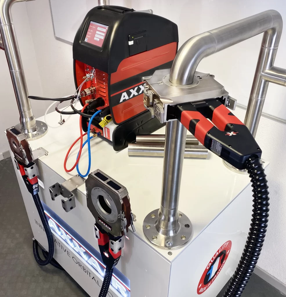 orbital welding machine from   axxiar