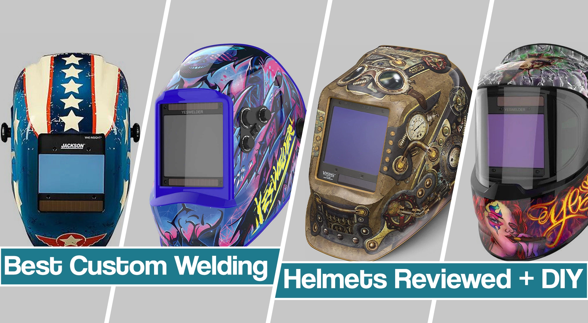 Best Custom Welding Helmets & How To Paint Your Hood [2025]