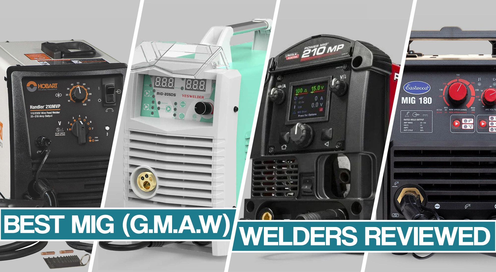 Best MIG Welders [110V & 220V] Reviews & Buyer’s Guide 2025