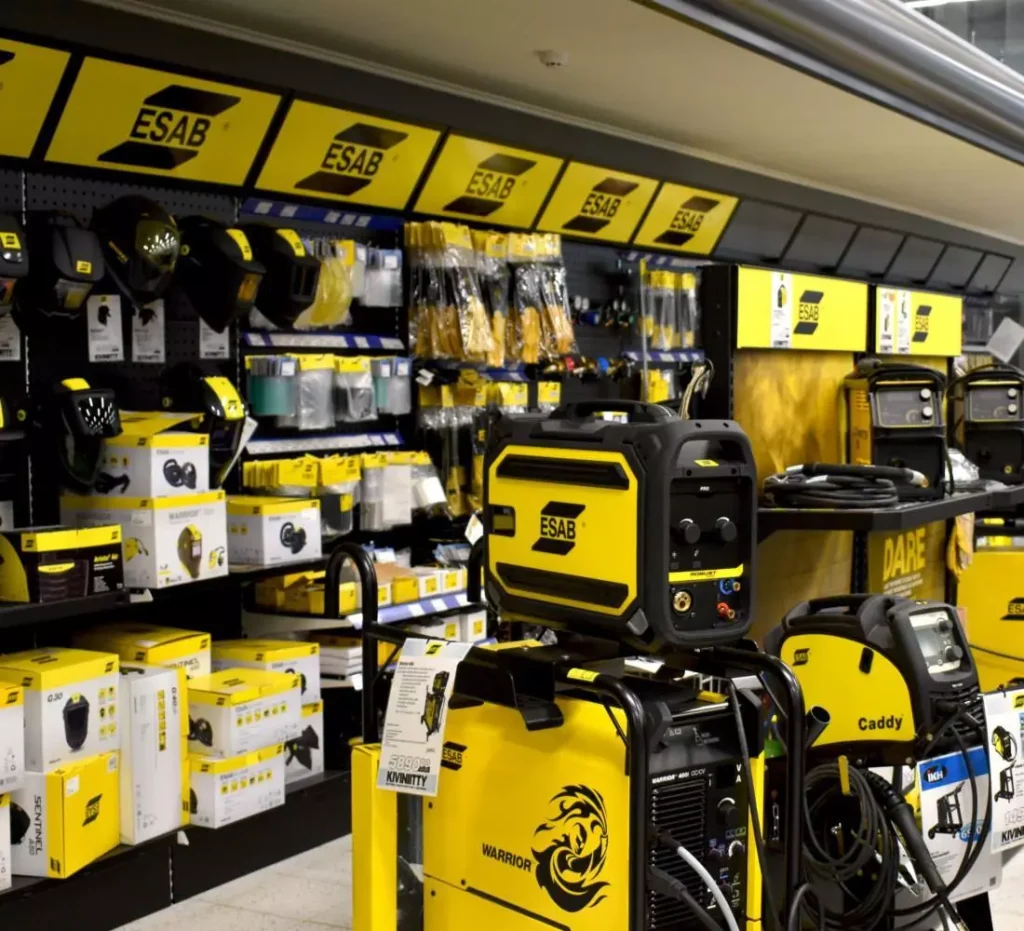 esab welding machines