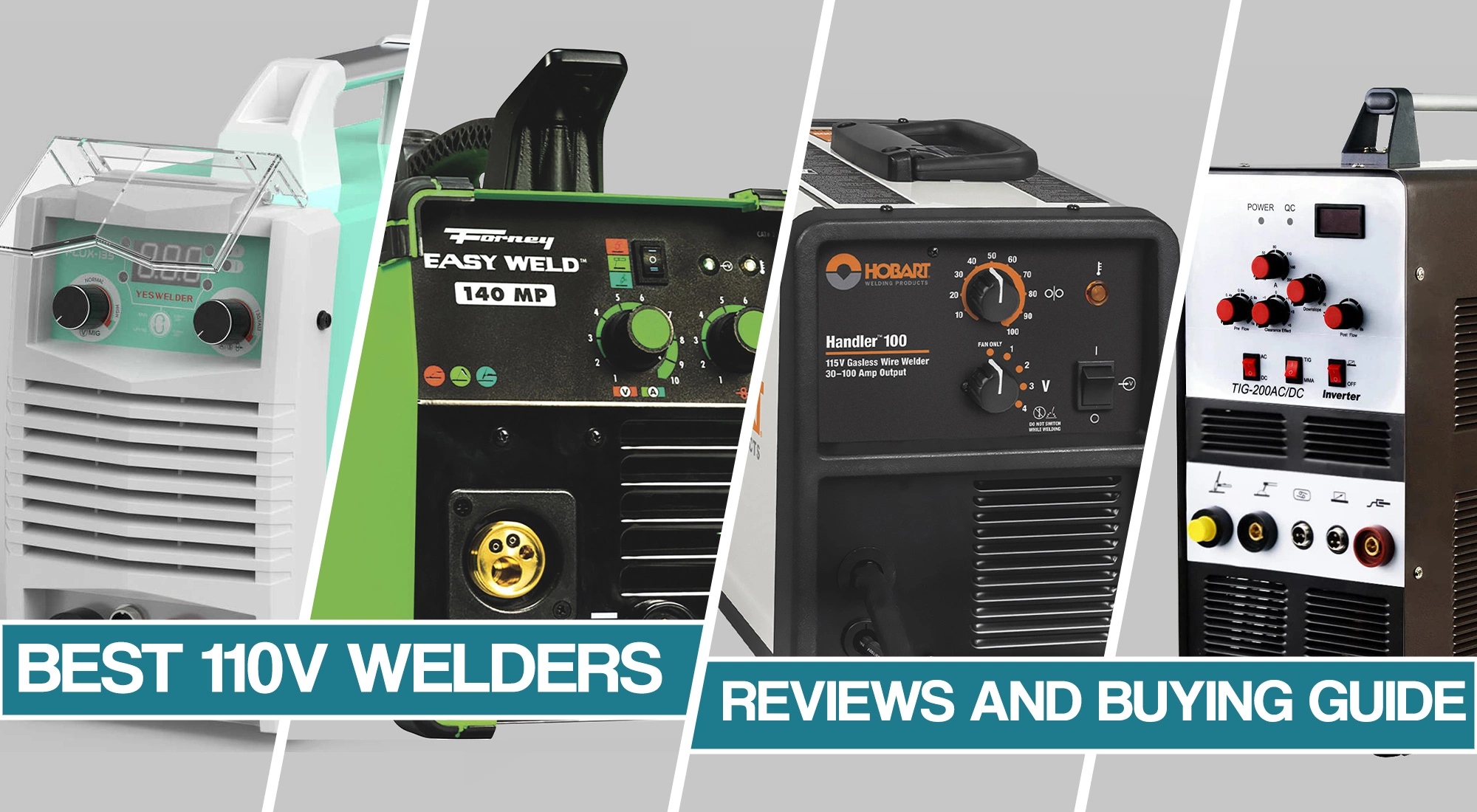 Best 110v Welder – MIG/TIG/Stick – Reviews for 2025