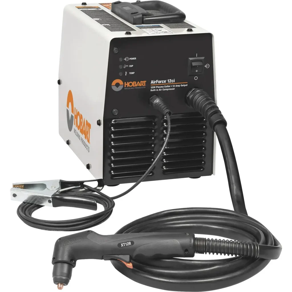 Image of a Hobart AirForce 12ci Plasma Cutter - Best Plasma Cutter With Compressor For Light-Duty Use 
