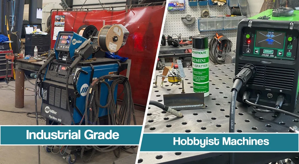 industrial grade vs hobbyist machines