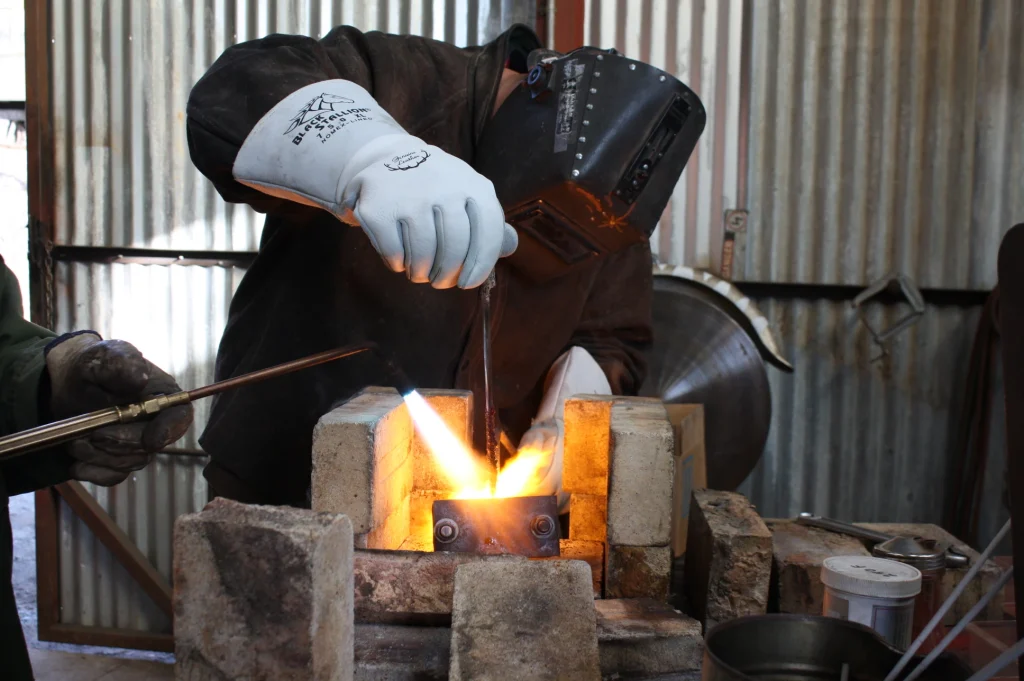 preheating hte cast iron