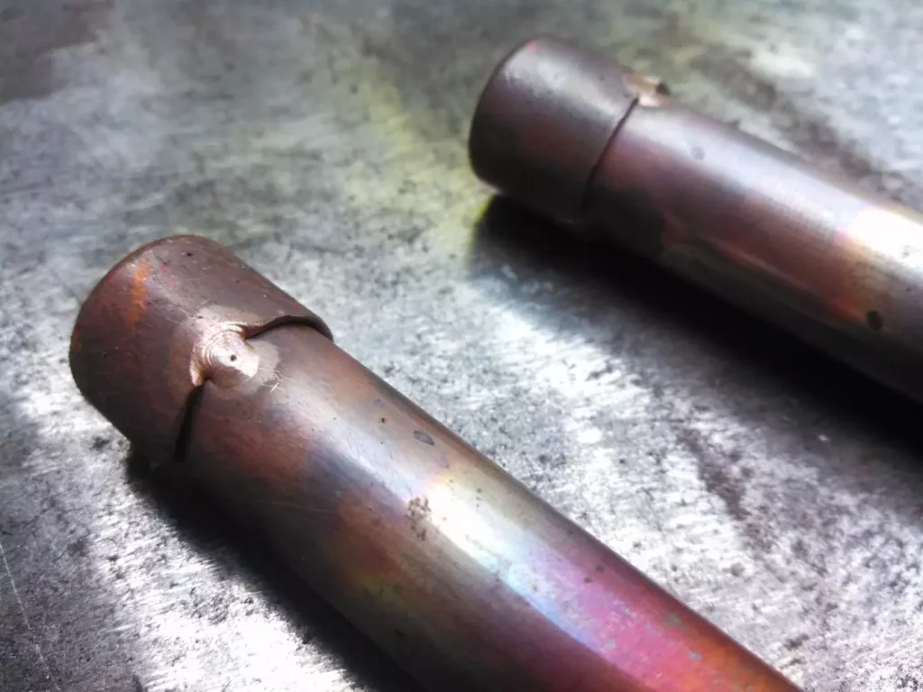 welding copper pipes and fittings
