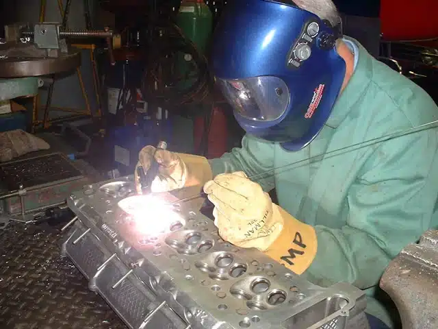 tig welding in collision repair