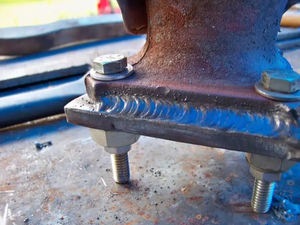 repairing borken cast iron pieces