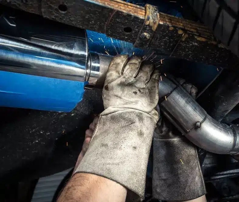 How To MIG Weld Exhaust Pipe Techniques Tips