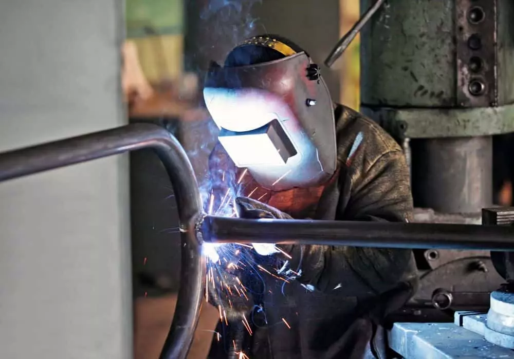 mig welding technique for exhaust pipes