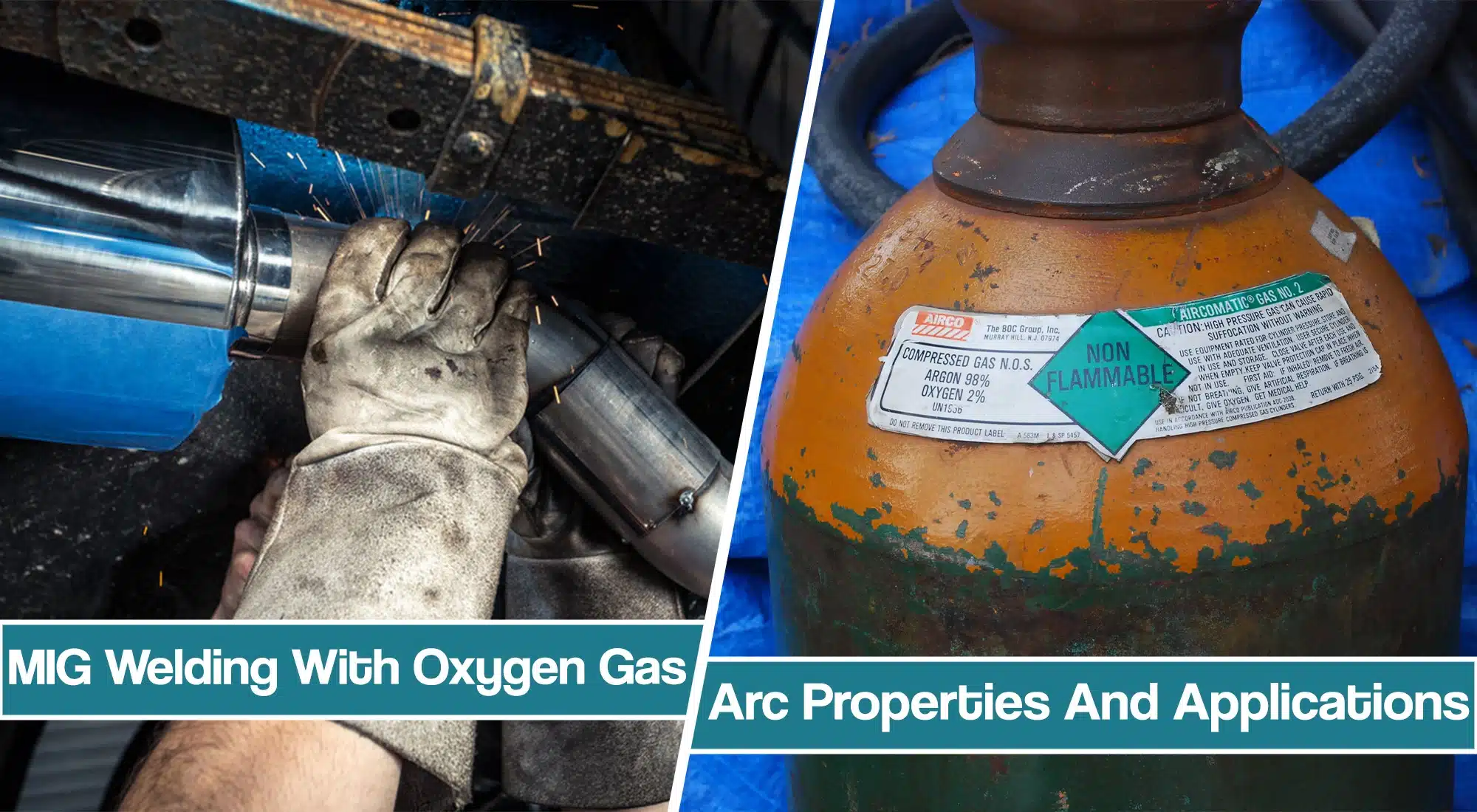 MIG Welding With Oxygen Gas