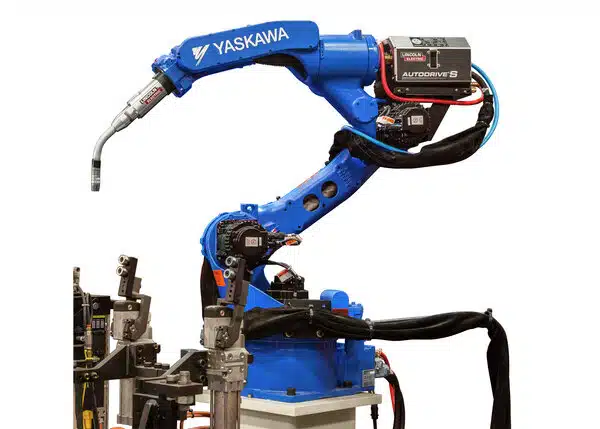 wire feeder in robotic MIG welding