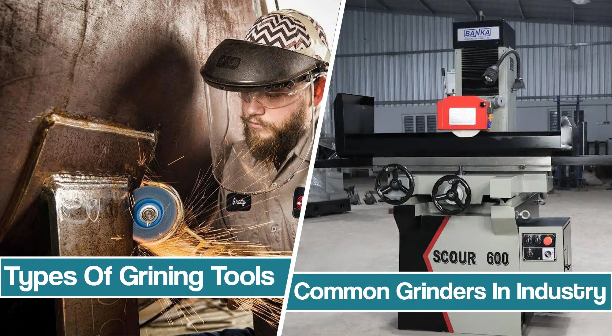 types of grinding tools