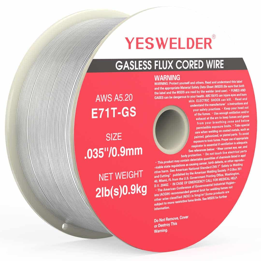 YESWELDER Gasless Flux Core MIG Wire E71TGS