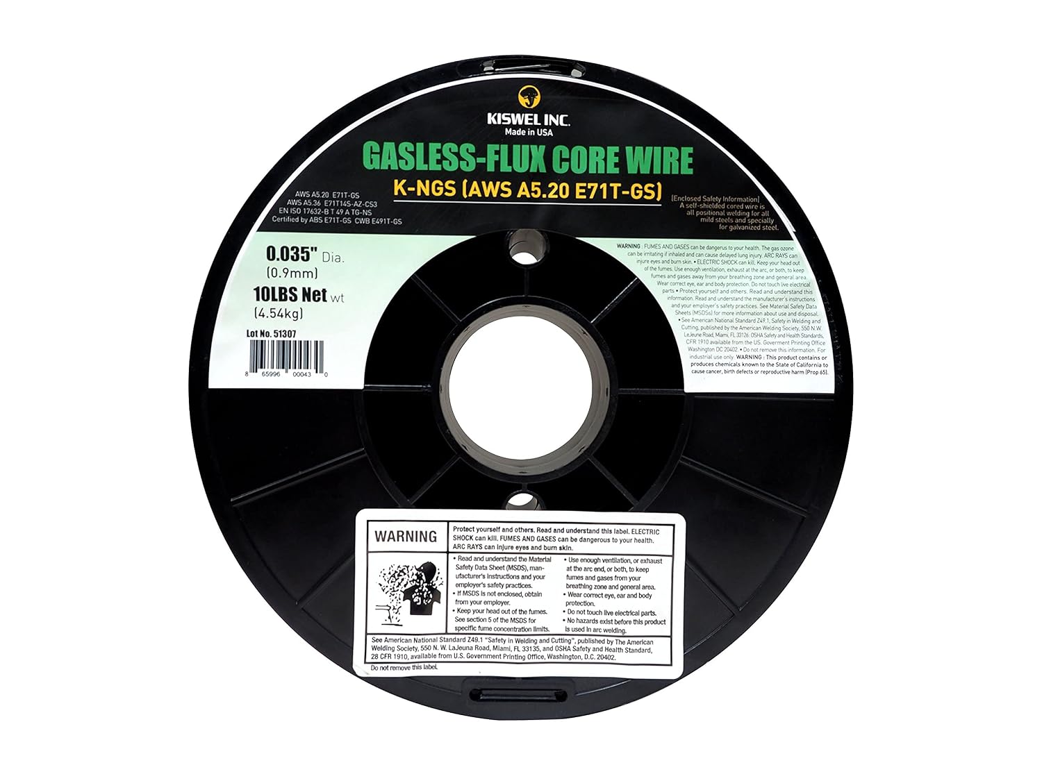 K-NGS E-71TGS Gasless Flux Core Wire