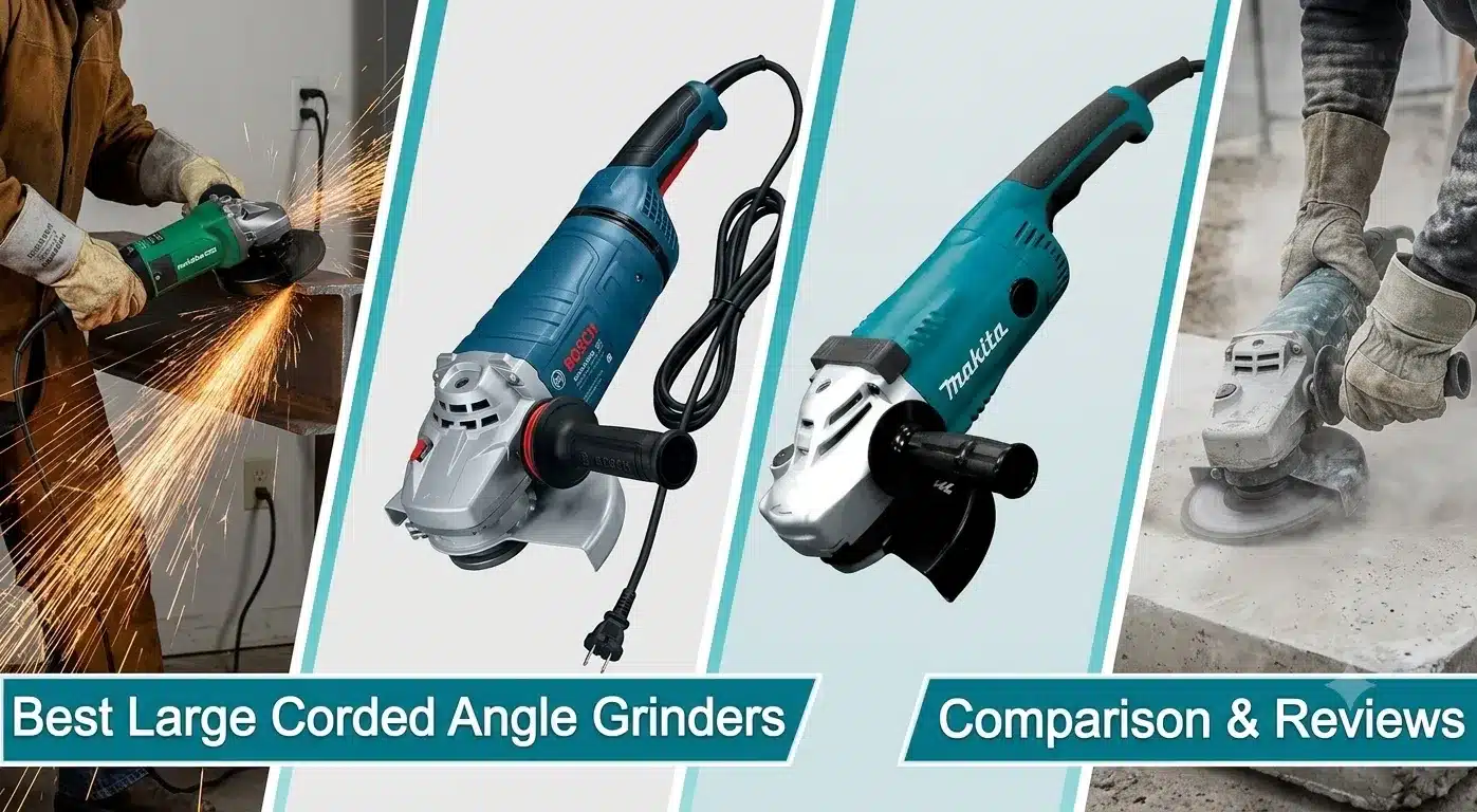 WeldingPros Homepage 38 Best Large Corded Angle Grinders - Comparison & Reviews