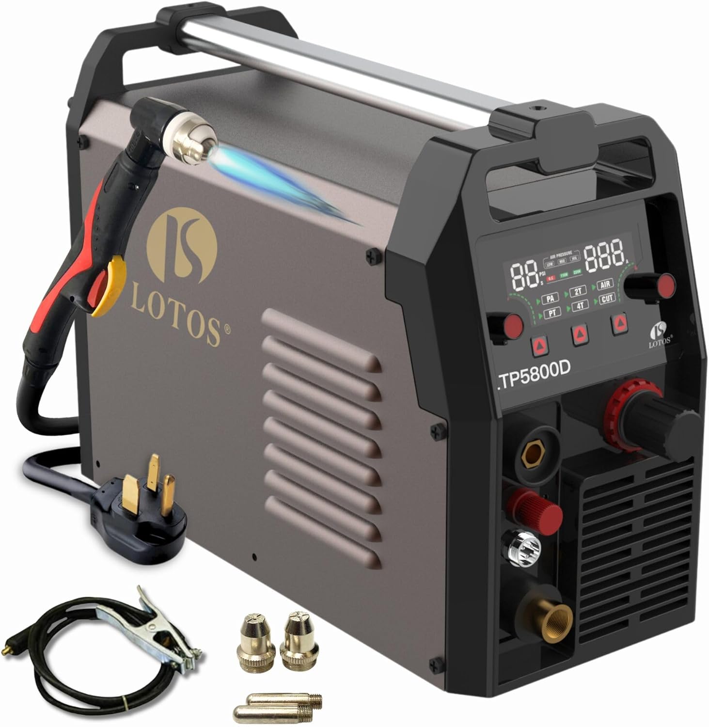Lotos LTP5800D 58A Non-Touch Pilot Arc Plasma Cutter