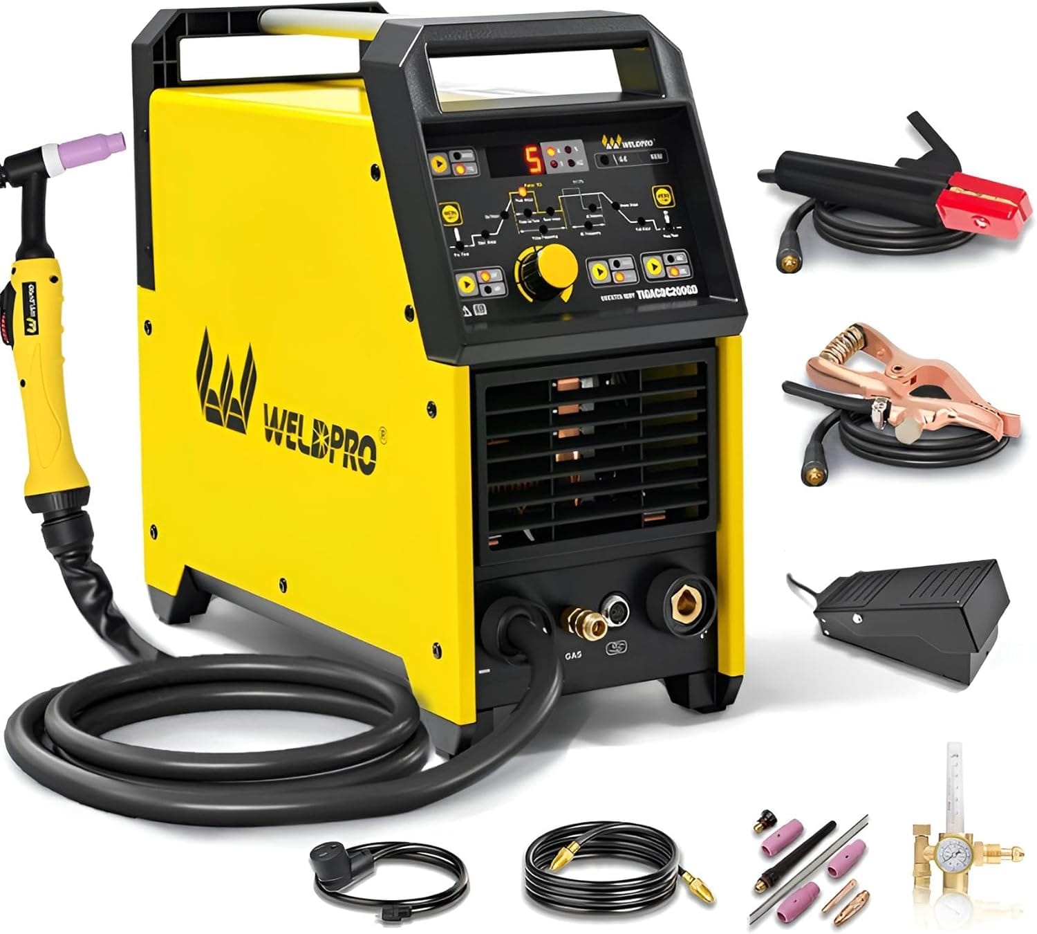 Weldpro 200A AC/DC TIG welder with pulse