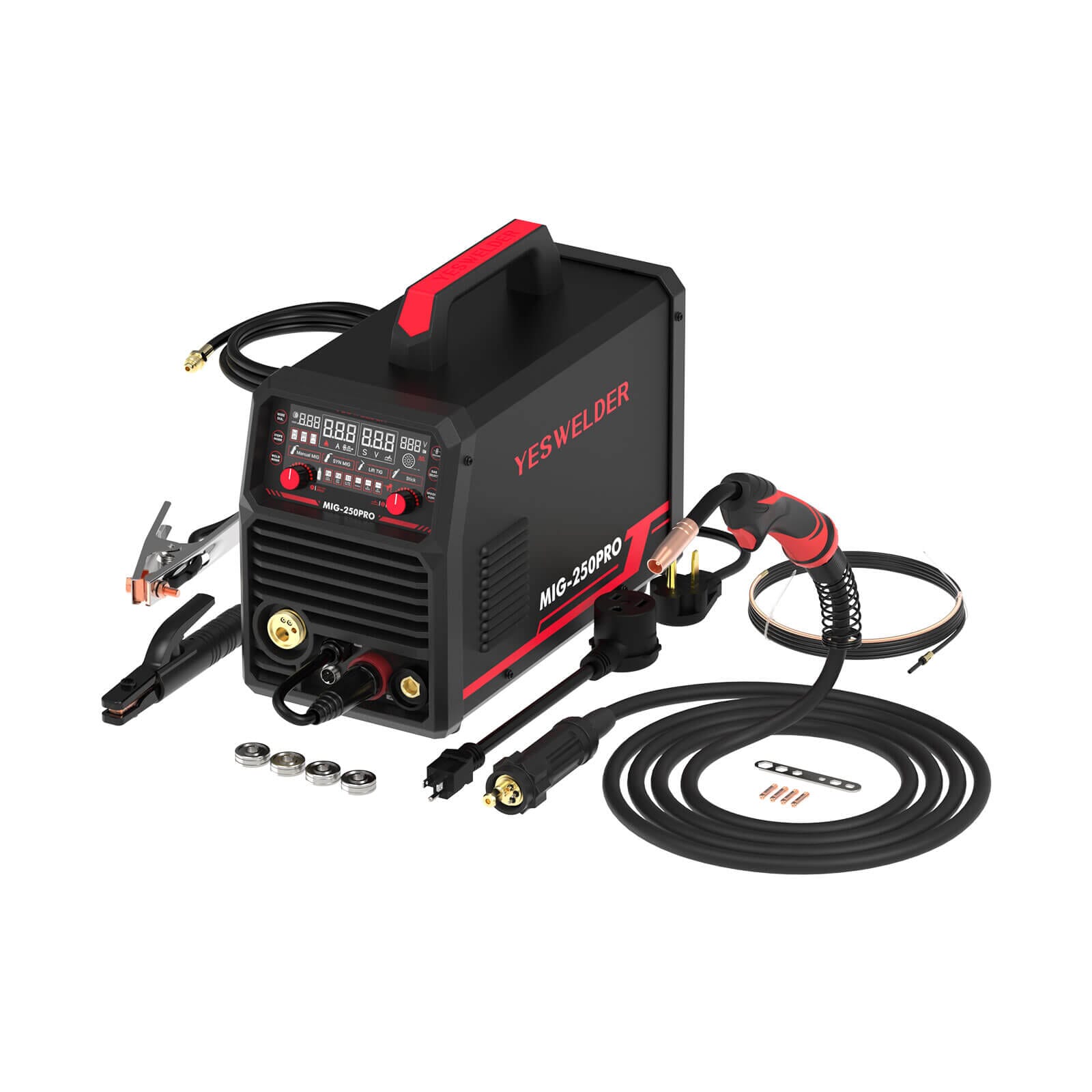 YesWelder MIG-250PRO MIG Welder with Pulse