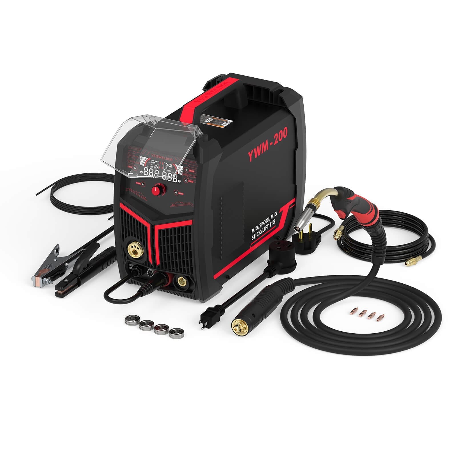 YesWelder YWM-200 4-in-1 Multi-Process Aluminum MIG Welder