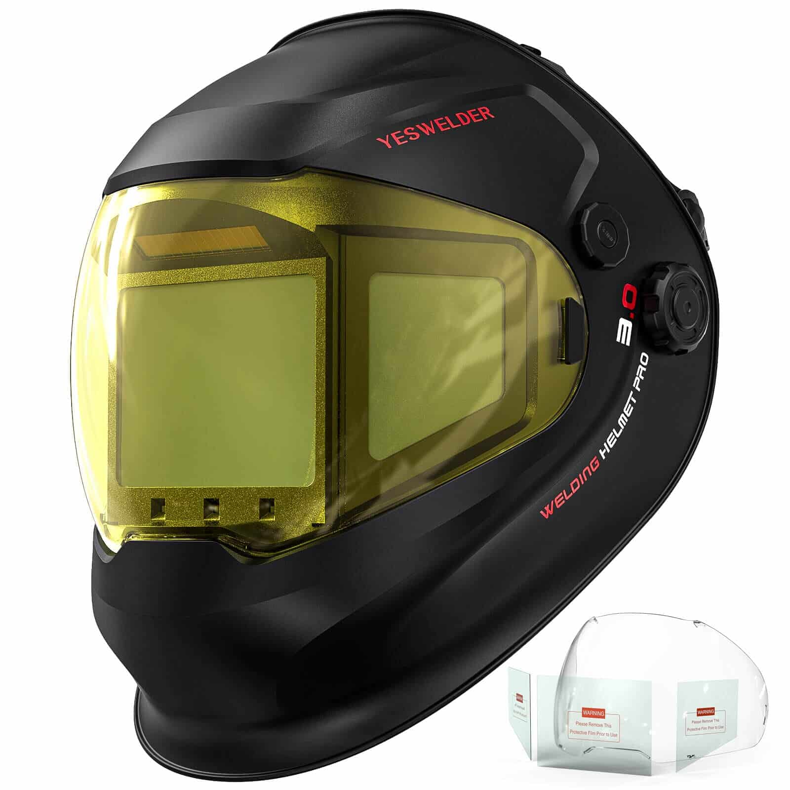 YesWelder BW-10MAXTRI Intelligent Auto-Darkening Welding Helmet