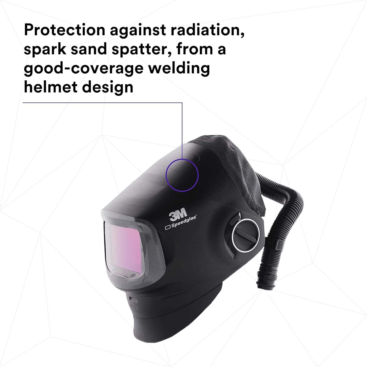 3M Speedglas G5-01 welding helmet flip-up detail