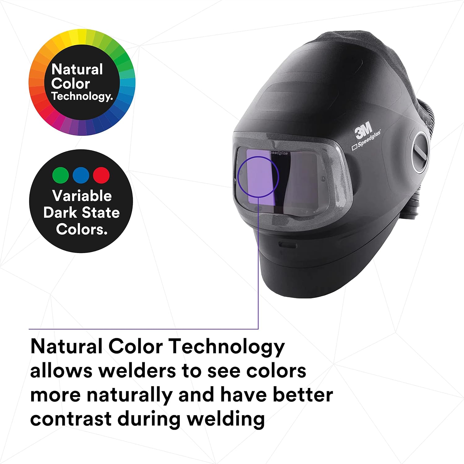 3M Speedglas G5-01 heavy-duty helmet side profile