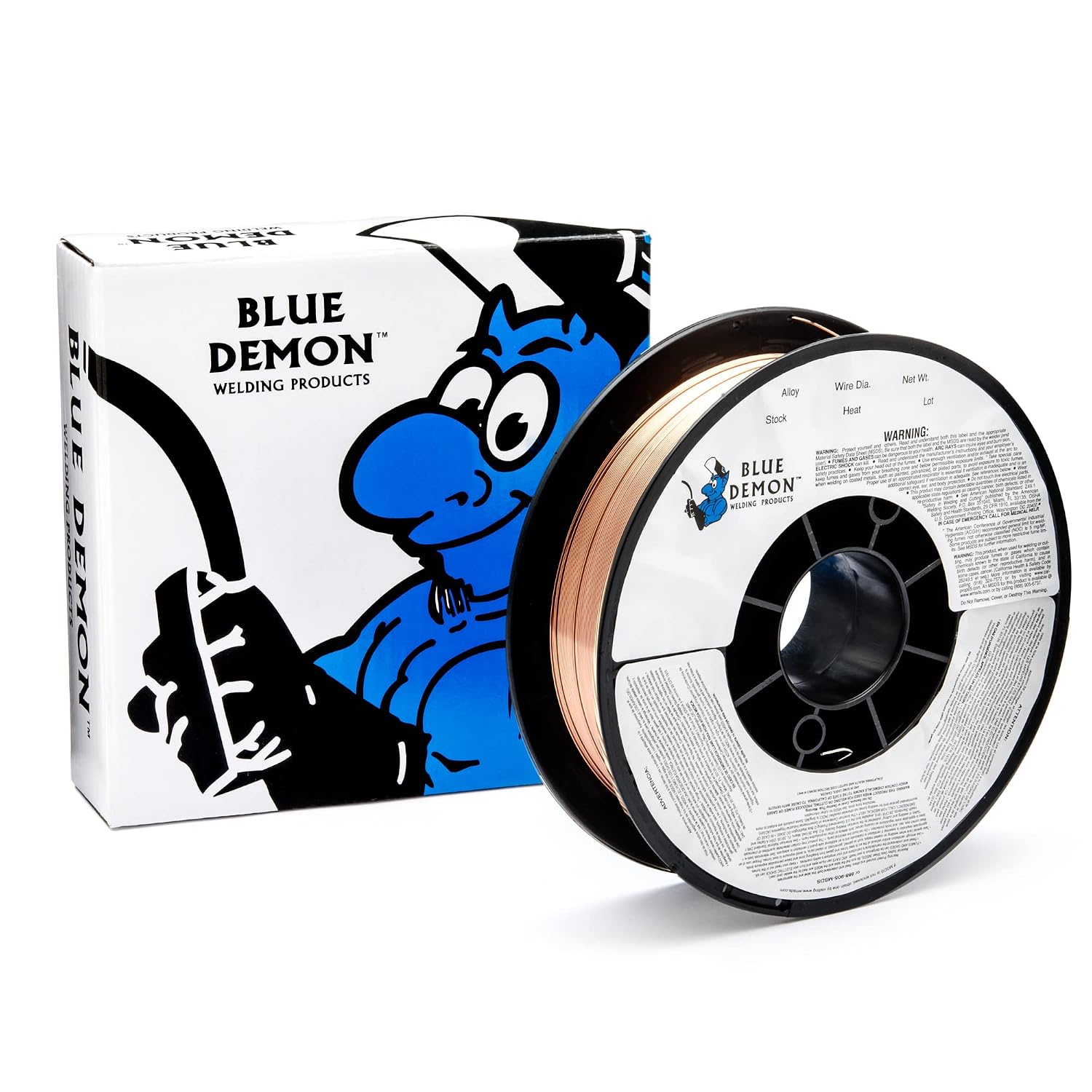 Blue Demon ER70S-6 Wire Package Blue Demon ER70S-6 11 lb MIG welding wire package