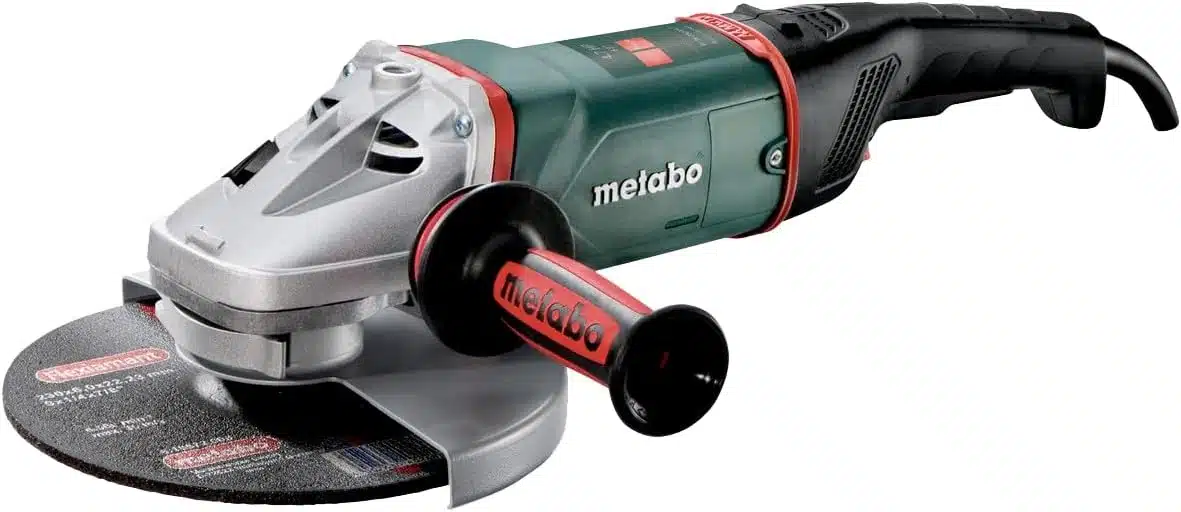 Metabo HPT W 24-230 MVT Angle Grinder Review 2 Metabo HPT W 24-230 MVT angle grinder side view