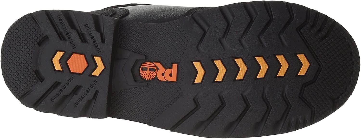 Timberland PRO Met Guard rubber outsole tread pattern